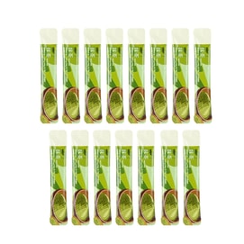 [중국 직배송] 특별한 버블 말차 라떼 스틱 1.2g*15개입, 무설탕, 순수 말차 가루 무첨가, 개별 포장으로 간편하게 섞어서 만들 수 있습니다. [신선하고 상쾌하며 달콤한 맛]