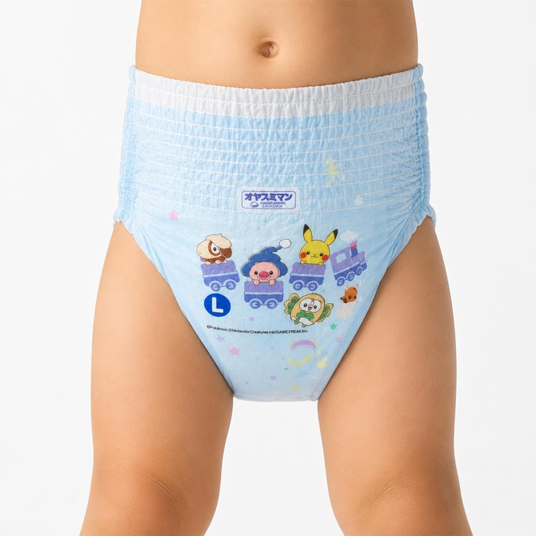 Moony (Unicharm) Japan, Pull-Up Diapers, for Boys, Size L, 20lb~31lb, 30 Pieces 1