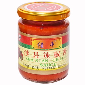 Genuine Shaxian chili sauce 230g * 1 bottle of noodles, dishes, Steamed dumplings, chili sauce, special sauce for Fujian snacks