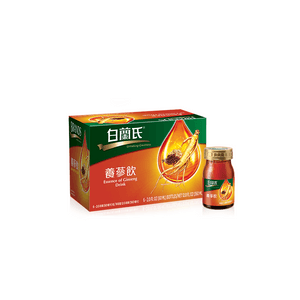 Ginseng Tonic Drink for Energy & Vitality 6pcs, 12 fl oz