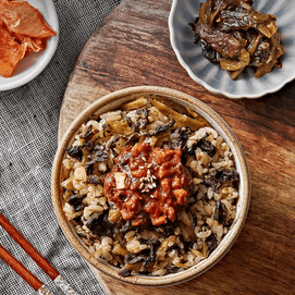 Japchae Soy Bean Paste Sauce - Korean Seasoning ,Ready to Eat Korean Bibimbap Vegetable Mix ,No Cooking Needed , 2.82 oz