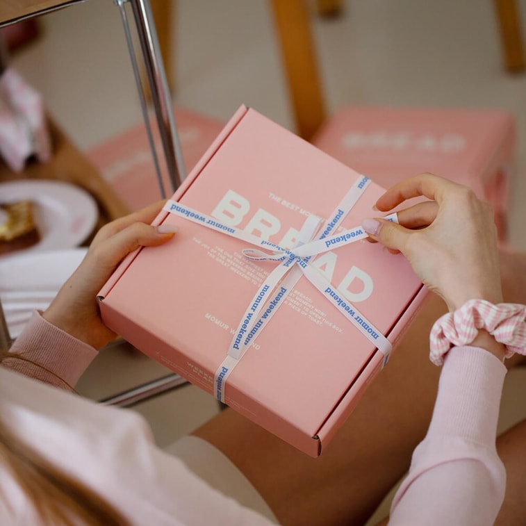 [주말8]빵 선물상자 '딸기' 3