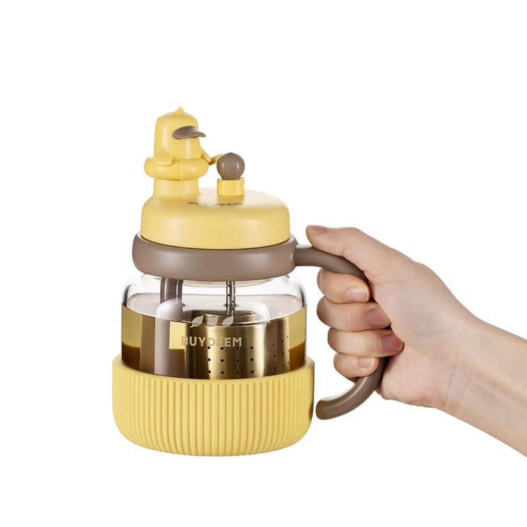 BUYDEEM北鼎 划水鸭泡茶吨吨杯子 玻璃杯壶 600ml DG86/A9 5