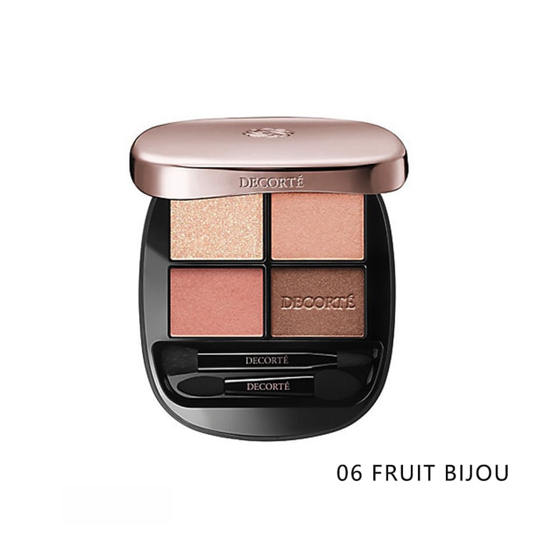 アイシャドウ DECORTE EYE PALETTE 06 fruit bijou 日本直邮】 日本COSME DECORTE黛珂黛珂眼影盘持久显色水润光泽06号果莓
