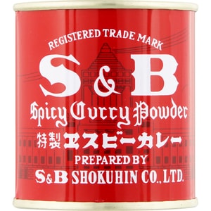 [일본 직송] S&B 시크릿 스파이스 통조림 카레 가루 37g