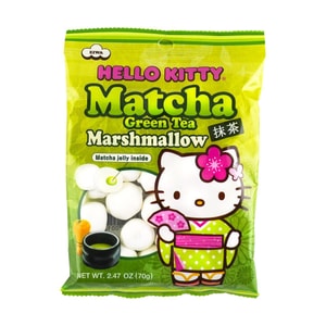 日本EIWA x SANRIO HELLO KITTY 抹茶味夹心棉花糖 70g【动漫好物】