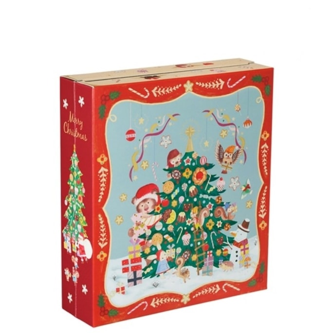  2025 Christmas Limited Countdown Calendar Chocolate Blind Box 16 Pieces