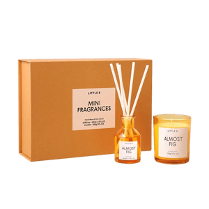 サンセットシリーズ ミニキャンドル＆ディフューザー ギフトセット 熟したイチジクの香り ホームデコレーション