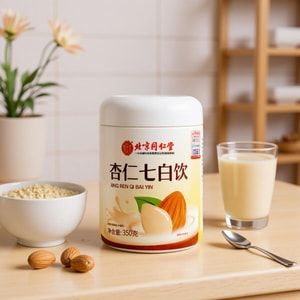 北京同仁堂 杏仁七白饮 350g 告别黄黑皮 营养代餐 内调美白 低卡早餐