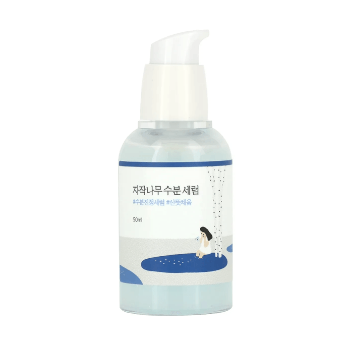 韓國ROUND LAB柔恩萊 獨島 白樺樹精華水 控油保濕補水 鎮靜舒緩精華液 50ml 所有膚質適用