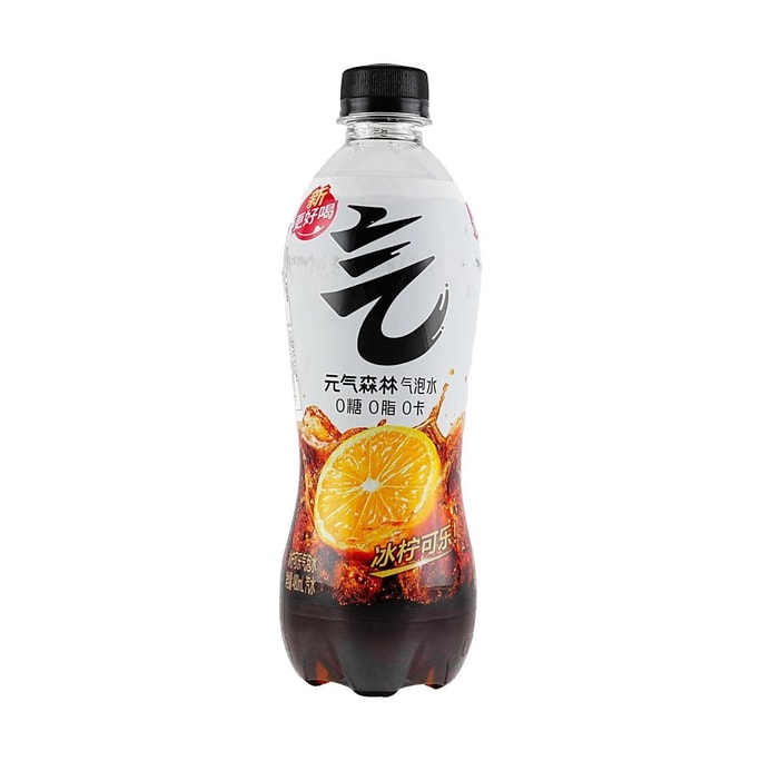 Eau pétillante, 0 sucre 0 calories, saveur Coca Cola Citron Glacé, 16,23 fl oz