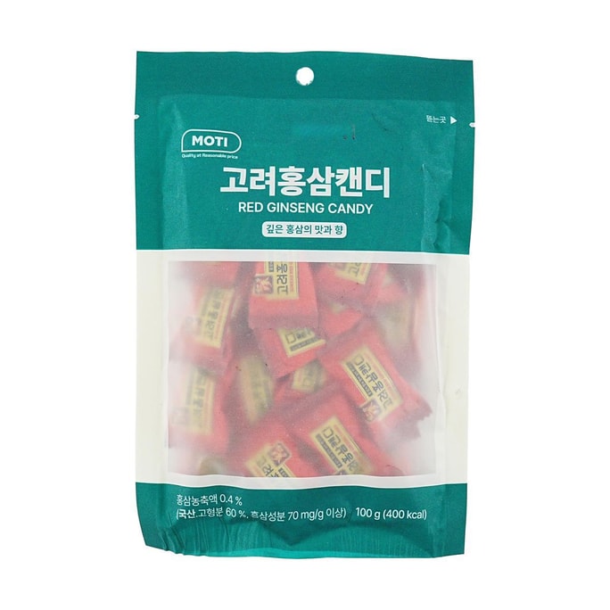 Goryeo Red Ginseng Candy ,3.52 oz