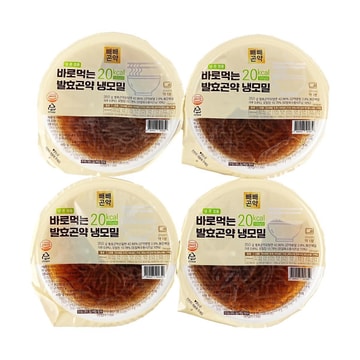Ready to eat fermented Konjac Cold Soba, 12.34 oz*4