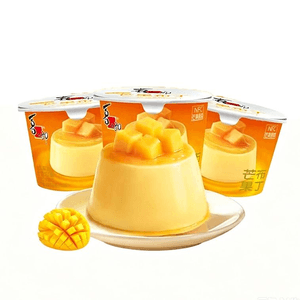 Xizhilang Mango Creme Brulee, Creamy & Silky, Sweet, Ready To Eat, Afternoon Tea, Kids Snack, 165g