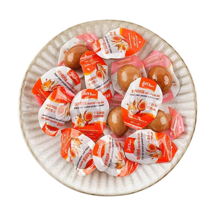 劲仔 爆汁鹌鹑蛋 卤蛋 香辣味 120g【鸡汤炖卤 醇香入味】 8