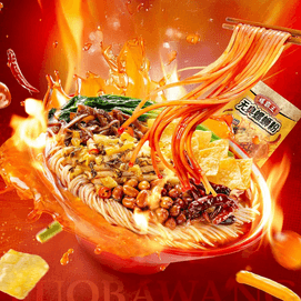 螺霸王 无臭螺蛳粉 350g【宵夜即食米粉】【广西特产】【居然有不臭的螺蛳粉 爽!】【亚米独家】