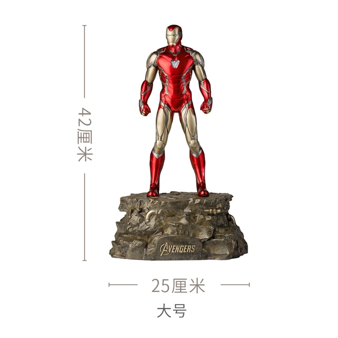 Iron Man MK85 Marvel Series Limited Edition Figure Avengers Alliance Desktop Copper Ornament Large Size