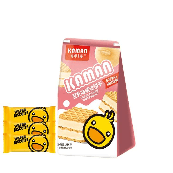 Bean Milk Flavor Weihua Biscuits, Internet Celebrity Snacks, Casual Food 218g * 1 Bag