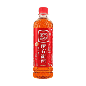 Aka No Iemon Kurenai Unsweetened Japanese Black and Roasted Tea Blend, 20.29 fl oz 【Zero Calorie Sugar Free】