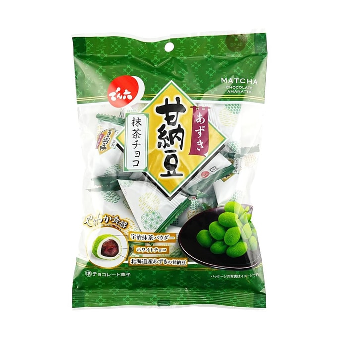 日本DENROKU 红豆抹茶巧克力 70g