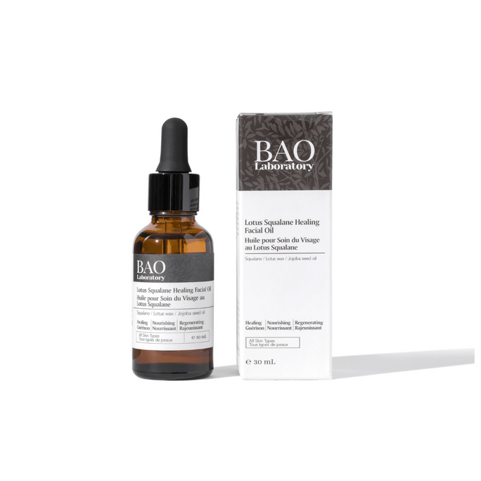 【榮獲Fashion Magazine Best Facial Oil大獎】BAO Laboratory 蓮花油角鯊烷修復精華液 30mL