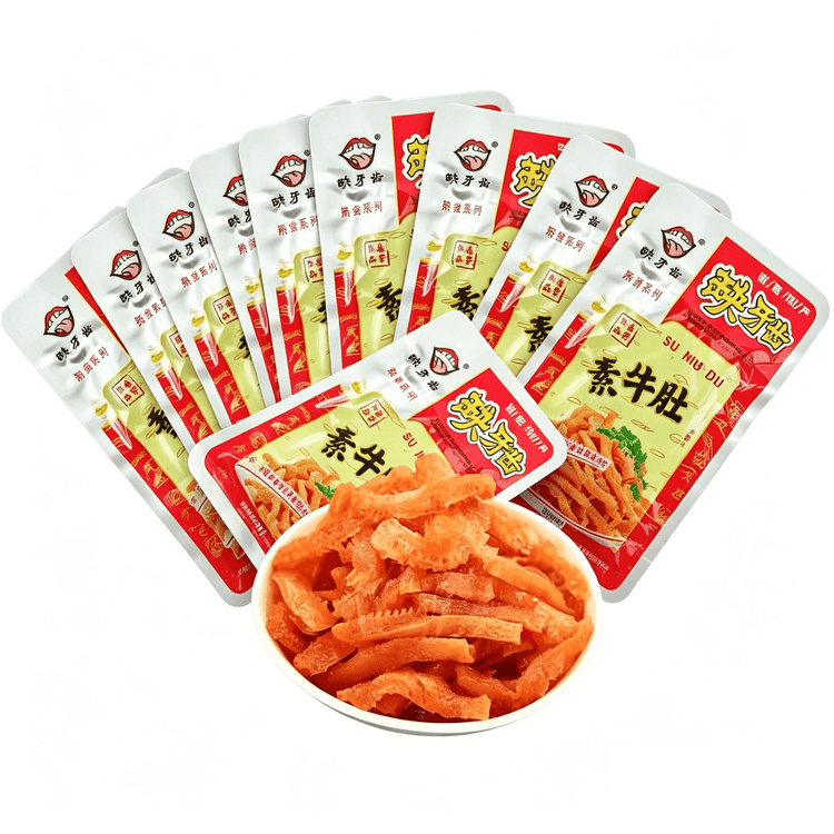 缺牙齒Missing Teeth Vegetarian Beef Tripe Spicy Vegetarian Tripe