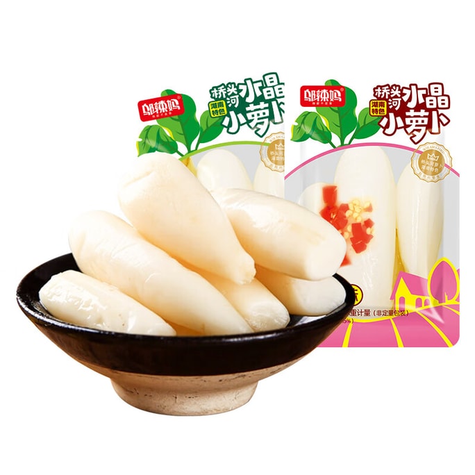 Wu LaMa Crystal Radish with Sichuan Pepper Flavor 500g
