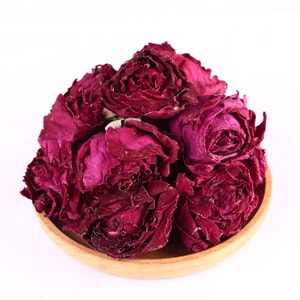 中国 滇二娃 花青素之王 刘亦菲美颜茶 墨红玫瑰 当季特级云南冻干大花冠 可冷泡热泡 可配果茶 农科院支持 一杯一朵花 30克