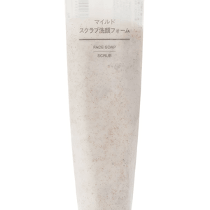 【发货最新款包装】 日本 MUJI 无印良品 温和磨砂洗面奶 皮去角质洁面 150g