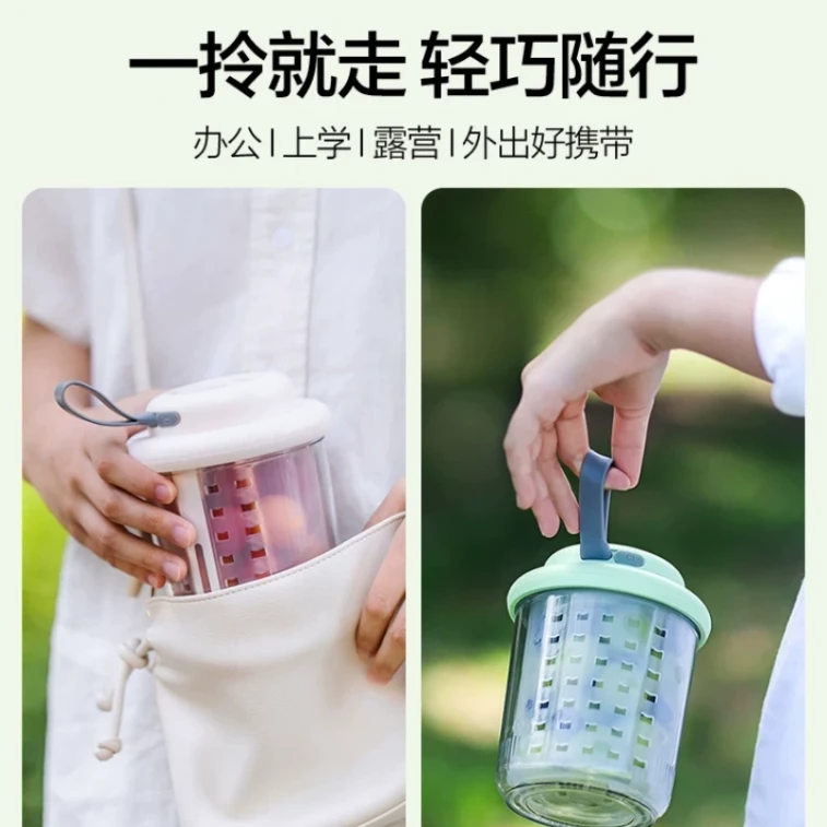 [중국 직배송] 모커 과일 및 채소 세척기, 가정용 식품 살균기, 과일 세척 도구, 완전 자동, 살균 및 농약 잔류물 제거, 카다멈 그린 (1개) 4