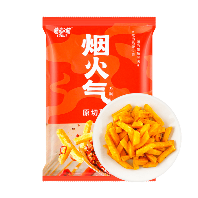 Fire-Cooked Cut Potato Sticks Pepper and Sichuan Peppercorn Flavor Chicken Flavor 1.89 oz