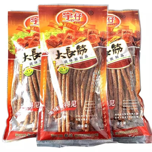 【中国直邮】宇仔 大长今辣条怀旧零食回忆儿时休闲品重庆风味8090后怀旧172g/袋