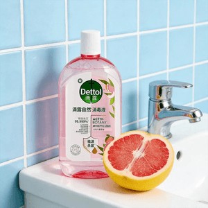 Dettol Natural Fragrance Disinfectant, Gentle Antibacterial, White Peach & Grapefruit Scent, 1L