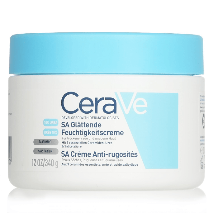 [香港直邮] 美国适乐肤 CeraVe 适乐肤 SA 水杨酸滋润修复乳  340g/12oz