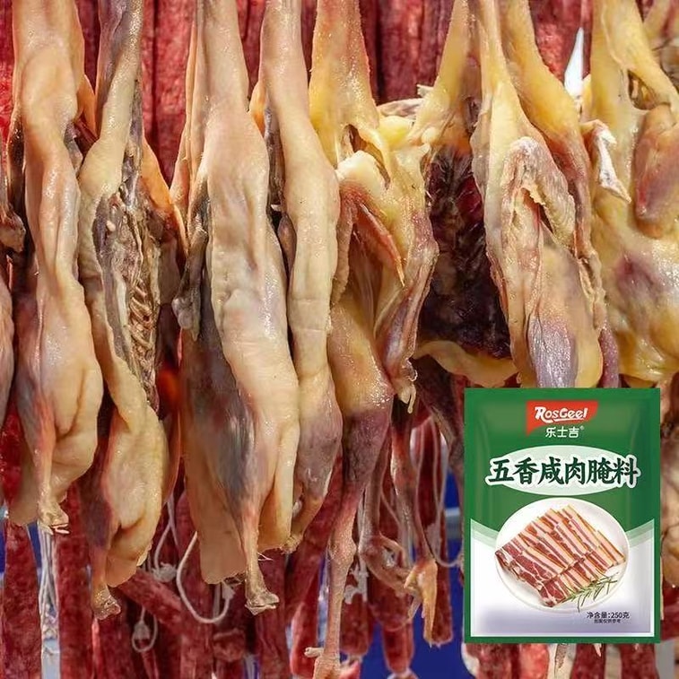 【中国直送】楽世記五香塩漬け肉マリネ液、魚肉マリネ用調味料、塩漬け魚肉保存用家庭用調味料、250g*1袋 4