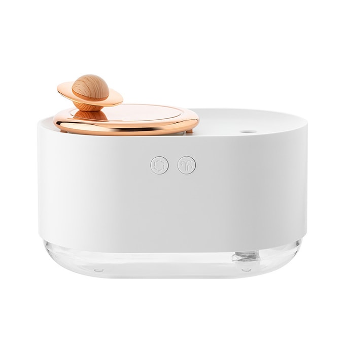 【中国直邮】Anplus 旋转星球定时加湿器 白色款/个 办公室桌面装饰
