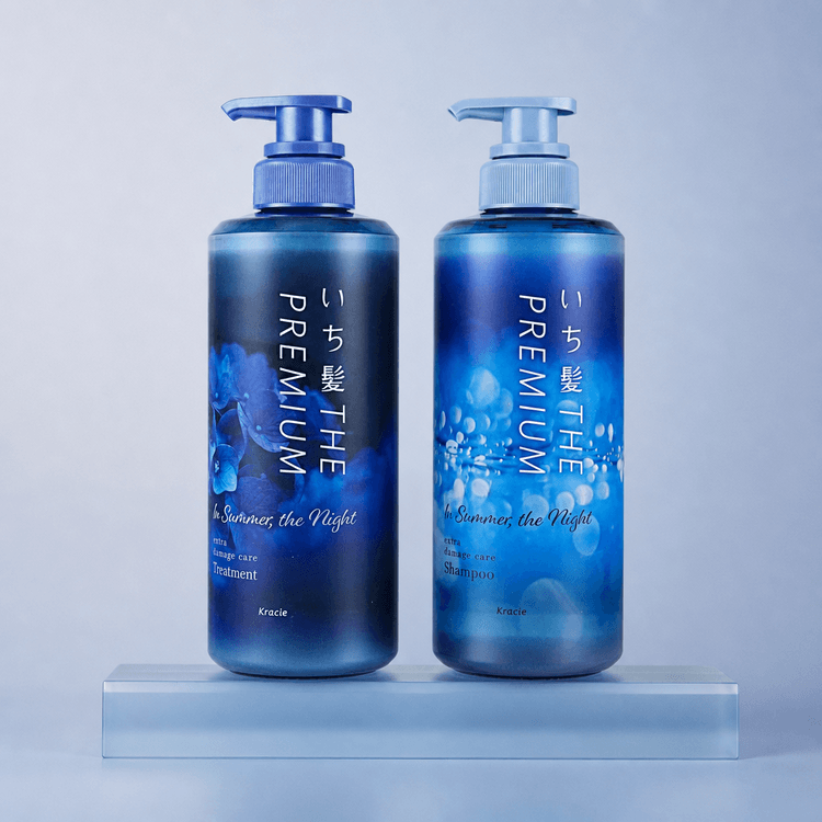 KRACIE THE PREMIUM Extra Damage Care Shampoo & Treatment Set 13.53