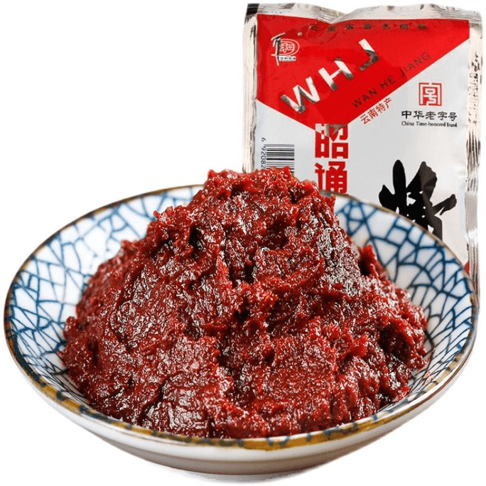 Wanhe Zhaotong Sauce Broad bean paste Bait block sauce 150g*1 Bag