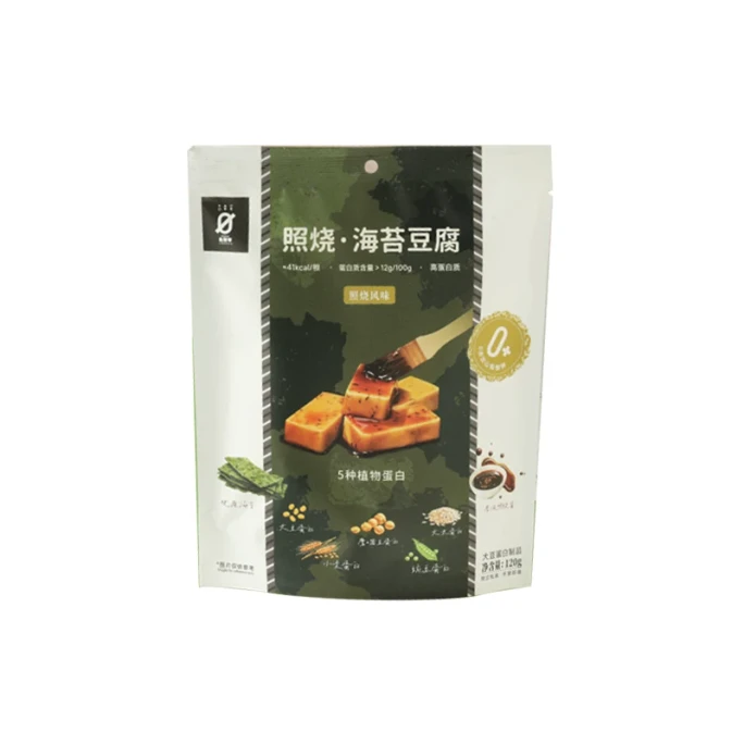 [중국 직배송] 스타필드 데리야끼맛 김두부 120g, 짭짤하고 달콤하며 부드럽고 촉촉한 고단백 건두부, 건강한 식사 대용, 영양 만점 건두부, 여행, 드라마 몰아보기, 아이들 간식으로 제격 [풍부한 풍미, 쫄깃하고 촉촉한 식감]