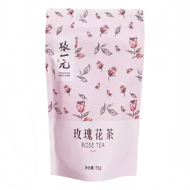 【中国直邮】 张一元 茶叶花草茶玫瑰花茶冷泡茶75g*1袋