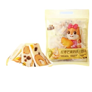 【中国直邮】 三只松鼠 红枣芒果奶糕 500g