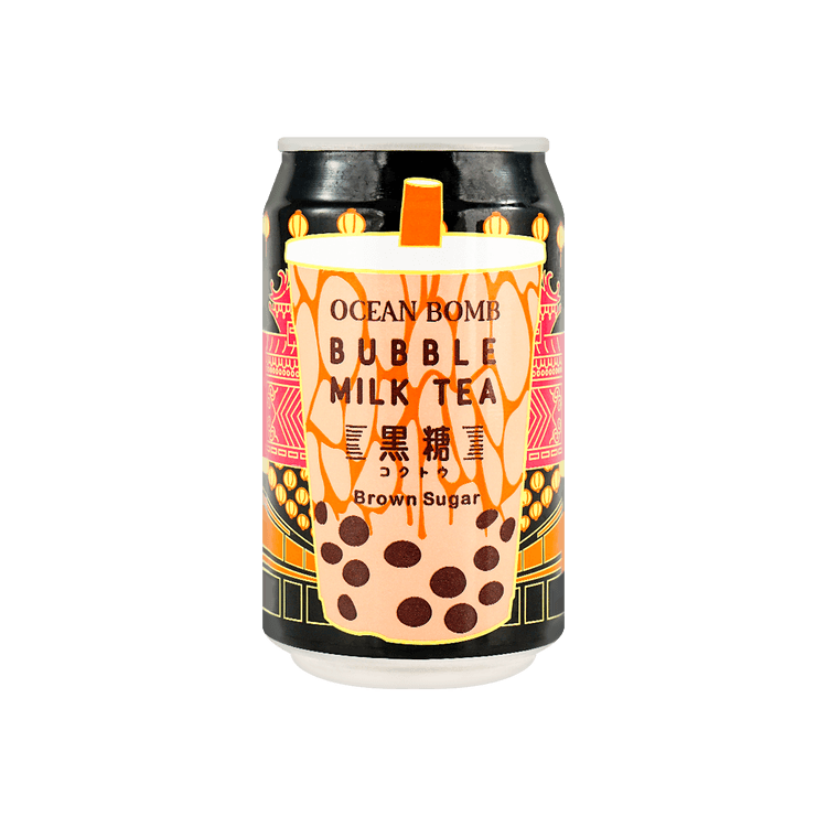 POCAS BUBBLE TEA, Classic Taiwan Style Milk Tea with Tapioca Pearls. Ready  to serve boba tea, World's best tasting Boba Tea.16.5FL OZ (Variety Pack