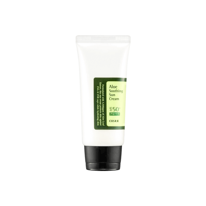 Aloe Soothing Sun Cream Sunscreen SPF50 PA+++ 1.69fl oz