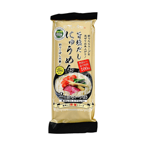 うま塩だし麺、2人前 6.21オンス【スープベースパック付き】【ヴィーガン】