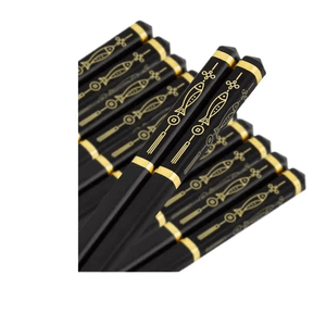 【Surplus Year After Year】Household Alloy Chopsticks 10‑Pairs 1‑Pack
