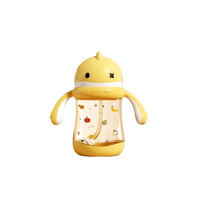 [중국 직배송] 케차오 PPSU 아기 빨대컵/물병 (캘리포니아 옐로우) 240ml*1박스