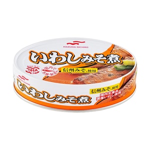 日本 MARUHA NICHIRO玛鲁哈 味噌煮沙丁鱼罐头 100g【开罐即食】【可用于米饭沙拉下酒小菜】【富含DHA】