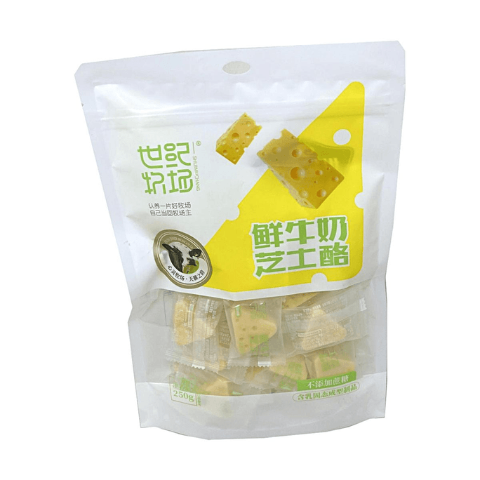 Fresh Milk Cheese Bar 8.82oz【No Added Sugar】