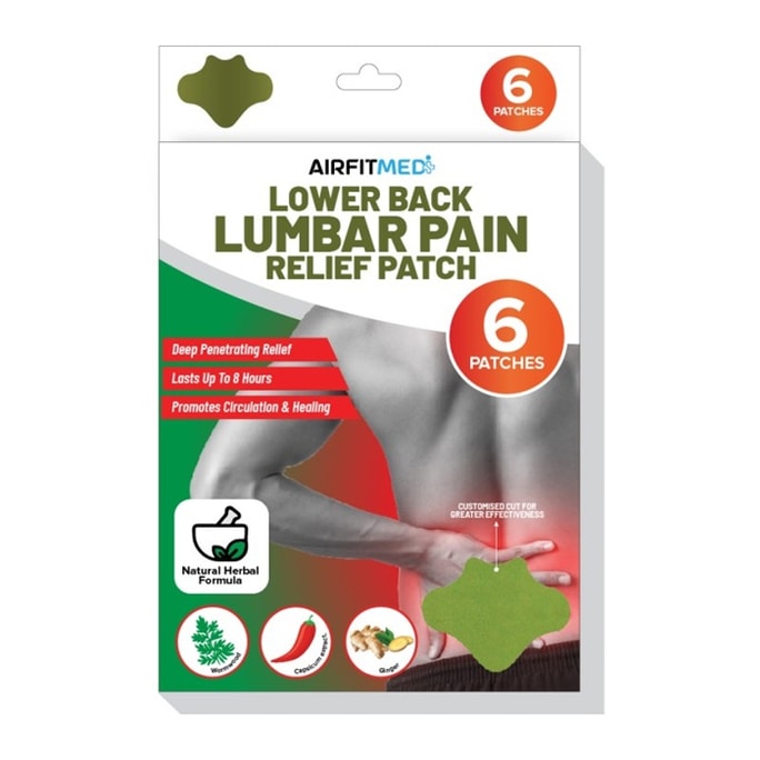 Herbal Therapy Lumbar Patch 6pcs