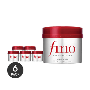 FINO Premium Deep Penetration Hair Mask Treatment -, 8.11 oz *6 Packing May Vary【Value Pack】